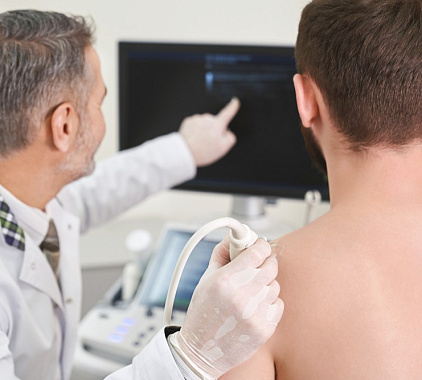 УЗИ плечевого сустава УЗИ плечевого сустава